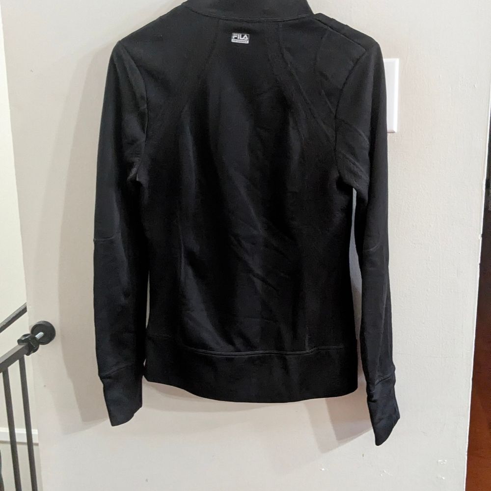 Fila Black Zip-Up Jacket - Picture 4 of 11
